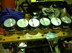 Porsche 928 engine build 001