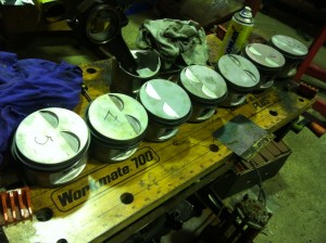 Porsche 928 engine build 002