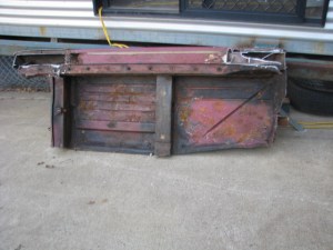 Left hand floor section 